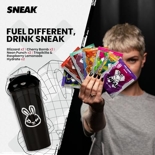 SNEAK Energy Drink Powder Packets | 10 Servings | No Sugar. No Nasties. Just Natural Caffeine, Focus-Boosting Nootropics