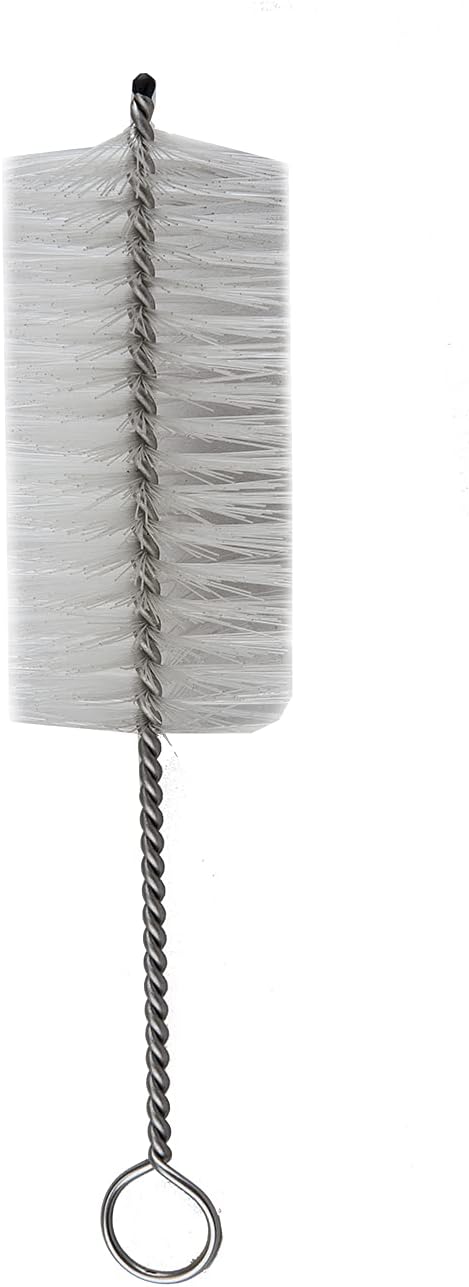 Superslick 917B Valve Casing Cleaning Brush for Brass Instruments, Grey