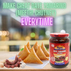 Rani Dates & Tamarind (Imli) Chutney 26.5oz (750g) Glass Jar, Ready to eat, Vegan ~ Gluten Free | NON-GMO | Kosher | No Colors | Indian Origin