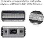 2 Pack Replacement Foil Blade Compatible with MANSCAPED The Lawn Mower Electric 5.0 Ultra Hair Trimmer,Replacement Clipper Blades Groin Hair Foil Shaver Head for Close Body Hair Grooming