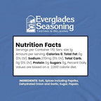Everglades Fish & Chicken Seasoning For Shrimp, Fish, Crab, Lobster & Poultry Use in Batter, Boils, or Sprinkle for Broiling & Grilling Made in the USA 6oz (Two Pack)