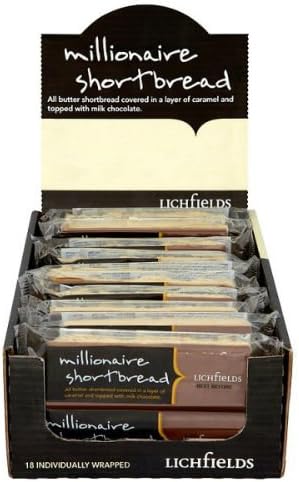 Lichfields Millionaire Shortbread 65G X Case Of 18