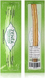Zenia Sewak Natural Miswak Toothbrush - Vacuum Sealed Natural Flavor Traditional Peelu Toothbrush Stick - for Healthy Gums, Teeth, and Fresher Breath (Pack of 12)