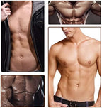 Silicone Muscle Suit with Zipper Realistic Silicone Bodysuit Realistic Male Chest Muscle Simulation Skin,Natural