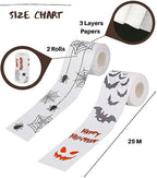Toilet Paper - 2 Rolls for Halloween Decor. Party Favor & Decr