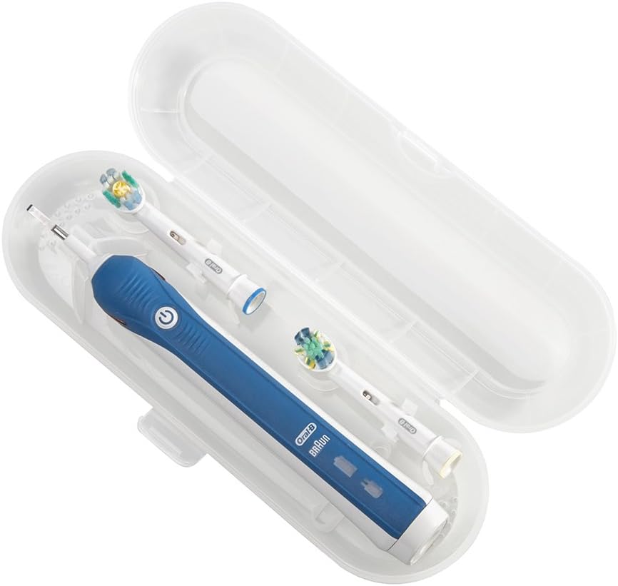 Nincha Portable Replacement Plastic Electric Toothbrush Travel Case for Oral-B Pro Series