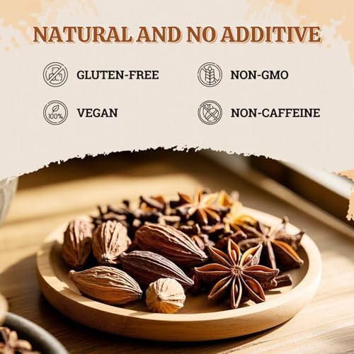 52USA Black Cardamom Pods, 4oz in Kraft Bag, NON GMO Verified, Black Cardamom Seeds - 100% Pure, Aromatic & Natural, Whole Cardamom Pods for Authentic Asian, Indian, and Global Cooking