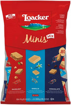 Loacker Minis Crispy Waffers 800g (Mix Flavours)