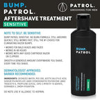 Bump Patrol Sensitive Strength Aftershave Treatment Serum – Razor Bump Stopper and Ingrown Hair Treatment for Men and Women, Alcohol Free Ingrown Hair Serum for Sensitive Skin 2 oz (Pack of 1)