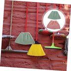 Beaupretty 2pcs Flannel Broom Covers Multi-Functional Sweeping Cloth for Household Cleaning Durable and Reusable Broom Replacement Cloth Heads and Grey Random Color