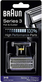 Braun 31S Replacement Foil and Cutter Cassette Multi Silver BLS Combi Pack