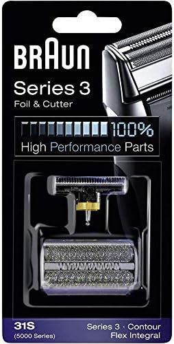Braun 31S Replacement Foil and Cutter Cassette Multi Silver BLS Combi Pack
