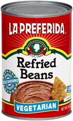 La Preferida Refried Pinto Beans, Low Fat, Vegetarian, 16 Oz (Pack of 6)