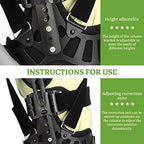 Scoliosis Posture Corrector, Adjustable Back Cerviacal Scoliosis Appliance Fixed Brace for Kyphosis, Osteoporosis, Postoperative Recovery Men and Women