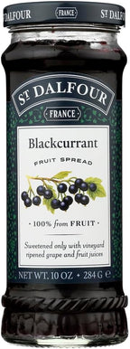ST DALFOUR CONSERVE BLCK CURRANT, 10 OZ, PK- 6