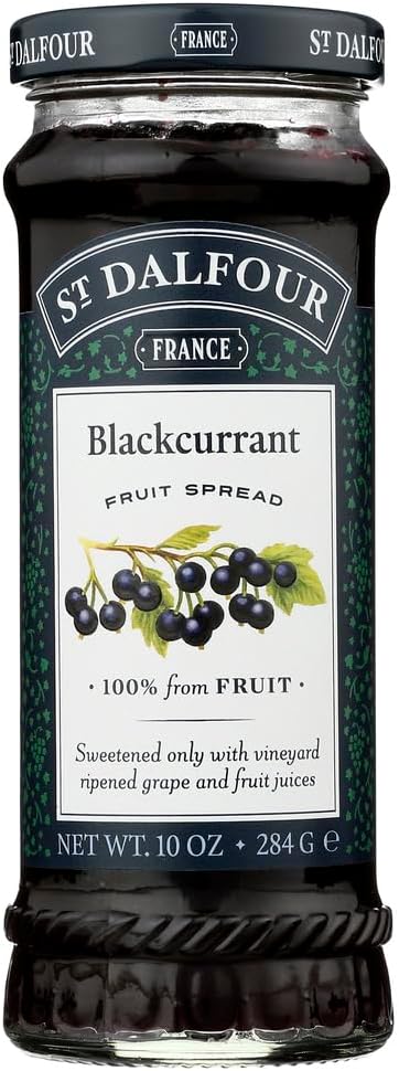 ST DALFOUR CONSERVE BLCK CURRANT, 10 OZ, PK- 6