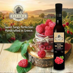 Ellora Farms, Raspberry Balsamic Vinegar, Thick and creamy, Barrel aged, No-added sugar, Award Winning, Glass bottle, 8.45 oz., Pack of 1