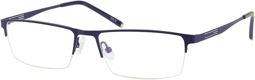 Computer Reading Glasses Mens Womens Anti Blue Ray Half Rim Readers