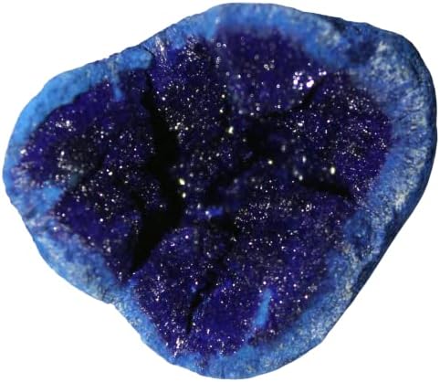 Azurite geode, rough azurite druse, 33x27x17 mm, Russian azurite