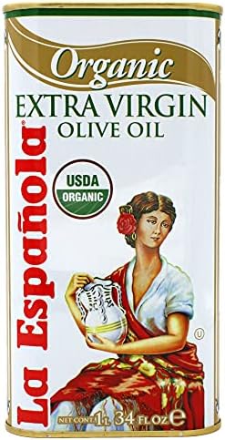 La Española Organic Extra Virgin Olive Oil, 34 Ounce