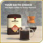 Don Francisco's Kona Blend Ground Coffee, Medium Roast – 100% Arabica Coffee, 18 oz Bag