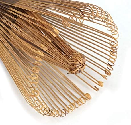 Mxtech Excellent Workmanship Easy to Use Matcha Whisk, Tea Whisk, 80 Prongs, Black, 4.33 Inches x 2.28 Inches