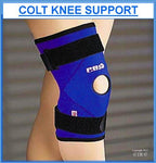 Colt Knee Support , A High Quality Padded Neoprene Sleeve. Large -Blue