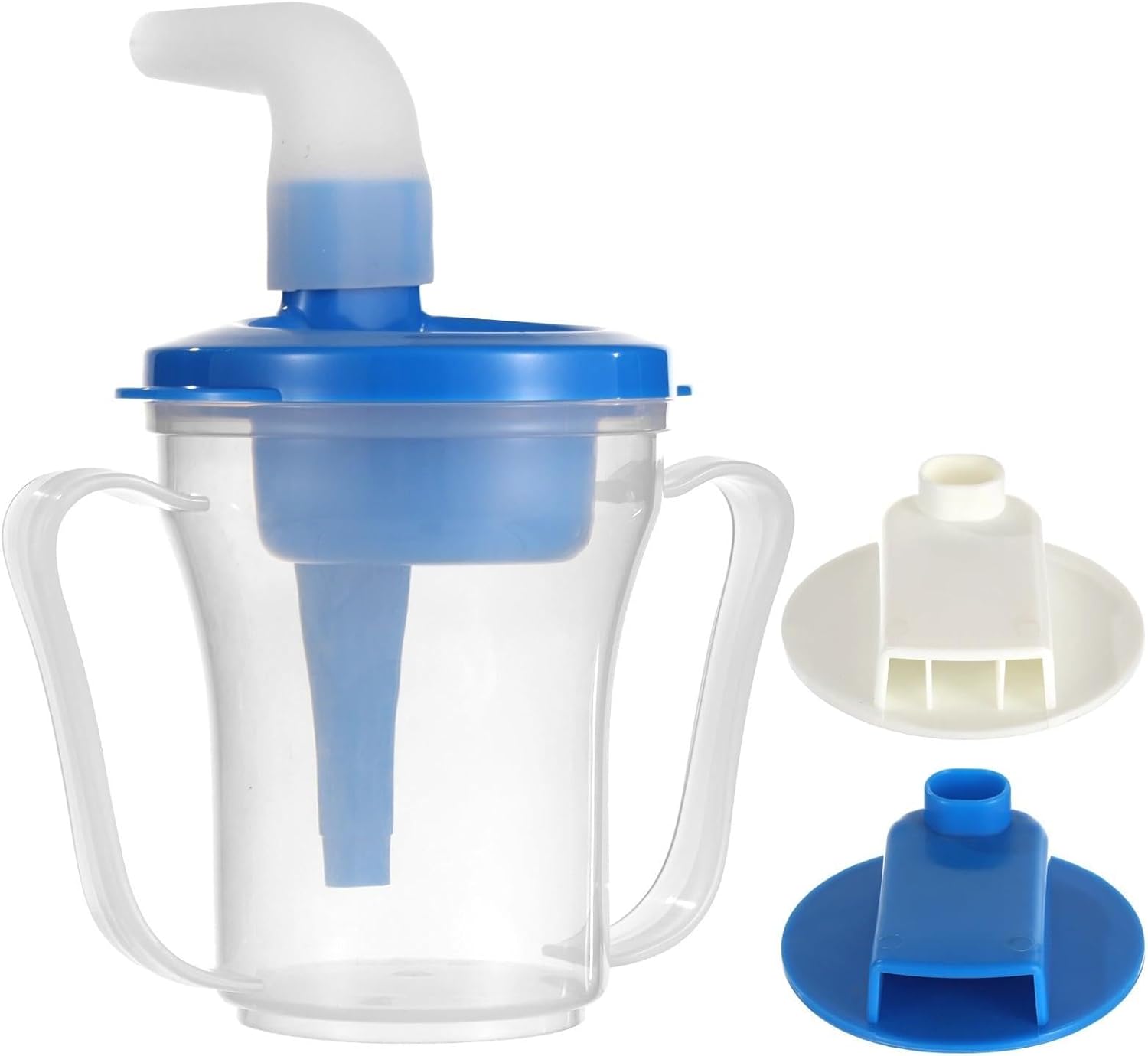 Dysphagia Drinking Cup, 5Cc-15Cc Flow Control, Spill-Proof Spout, Dual Handles, Senior Patient Dysphagia Cups