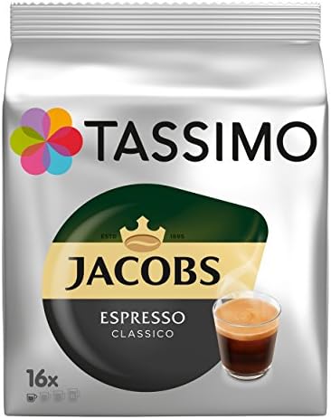 Tassimo Jacobs Espresso, Pack of 3, 3 x 16 T-Discs
