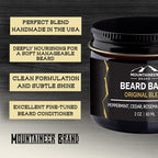 Mountaineer Brand Natural Beard Balm with Original Scent | Scents Inspired by Nature | Beard Butter for Men | Leave in Condidtioner | Hydrates, Softens and Tames | Made in West Virginia | 2oz