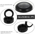 minkissy 8pcs Lightweight Travel Eyeshadow Case Empty Makeup Container for Blush and Lipstick Storage Design for Daily Use and Easy Organization