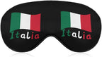 Italian Flag Sleep Eye Mask Sleeping Shade Cover Light Blocking for Travel