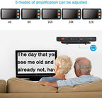 5.0In Digital Magnifier, 4X-32X Zoom, 17 Kinds Color Modes, 5 Levels Brightness, HDMI AV Output to TV, Ideal for Low Vision Writing Viewing Books
