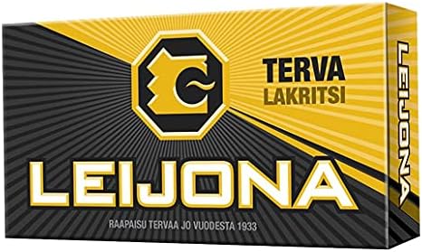 Cloetta Leijona Tervalakritsi Pastilles 48 Boxes of 32g 52.8oz