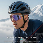 ATTCL Unisex TR90 Cycling Sunglasses for Men Women - PC Lens Sports Glasses Biking Fishing Running