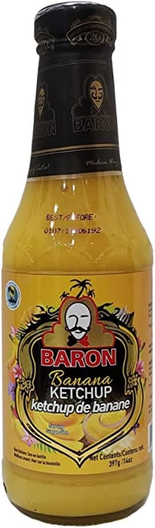 Baron Banana Ketchup, 14 Ounce