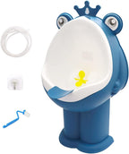 Frog Pee Training,Potty Training Urinal Children's Urinal Kids Toilet Child Standing Urinal Wall-Mounted Toilet for Boy