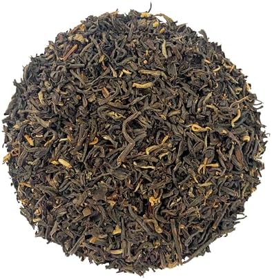 HOYNISE - USDA Organic Black Tea Loose Leaf - Yunnan Dianhong Black Tea - Organic Breakfast Tea - Rich Aroma, Full-Bodied Flavor - High Mountain Grown, 100g/3.5oz
