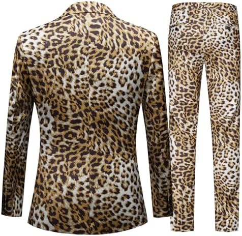Mens 2 Piece Suit, Floral Notch Lapel, One Button Slim Fit, Dinner Party Jacket Pants Set