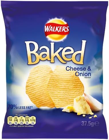 Walkers Baked Cheese & Onion 32 x 37,5g
