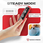 TENS Unit Muscle Stimulator Slim for Pain Relief, Physical Therapy & Muscle Recovery, Portable EMS Pulse Massager Machine for Back, Neck & Shoulder Pain, Red