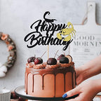 Scorpion Cake Toppers, Scorpion Happy Birthday Cake Toppers, Scorpio Themed Birthday Party Decorations