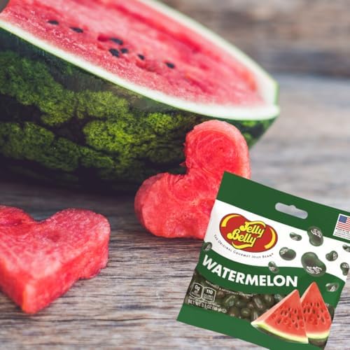 Jelly Belly Gourmet Jelly Bean, Watermelon, 3.5 oz. Bag