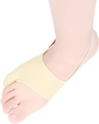 Tailors Bunion Corrector 1Pair Bunionette Sleeves Built-in Gel Pads Silicone Cover Guard with Non-Slip Strap to Relief Bunion Pinky Toe Pain, Straighten Bunionette,Overlapping Toe (Large)