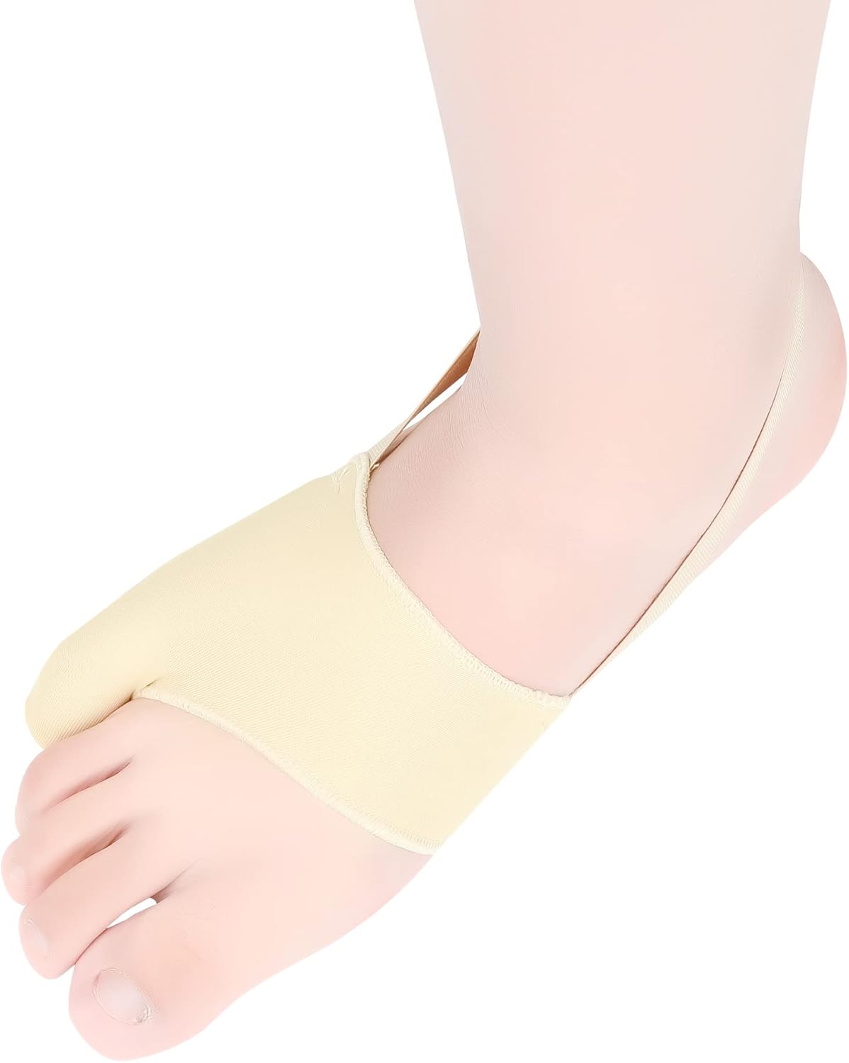 Tailors Bunion Corrector 1Pair Bunionette Sleeves Built-in Gel Pads Silicone Cover Guard with Non-Slip Strap to Relief Bunion Pinky Toe Pain, Straighten Bunionette,Overlapping Toe (Large)