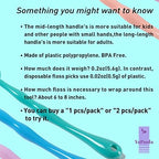 Design NO-Waste Dental Floss Handle for Adults and Kids Teeth Cleaning Reusable Dental Picks 1 Counts Daughter Gift from Mother