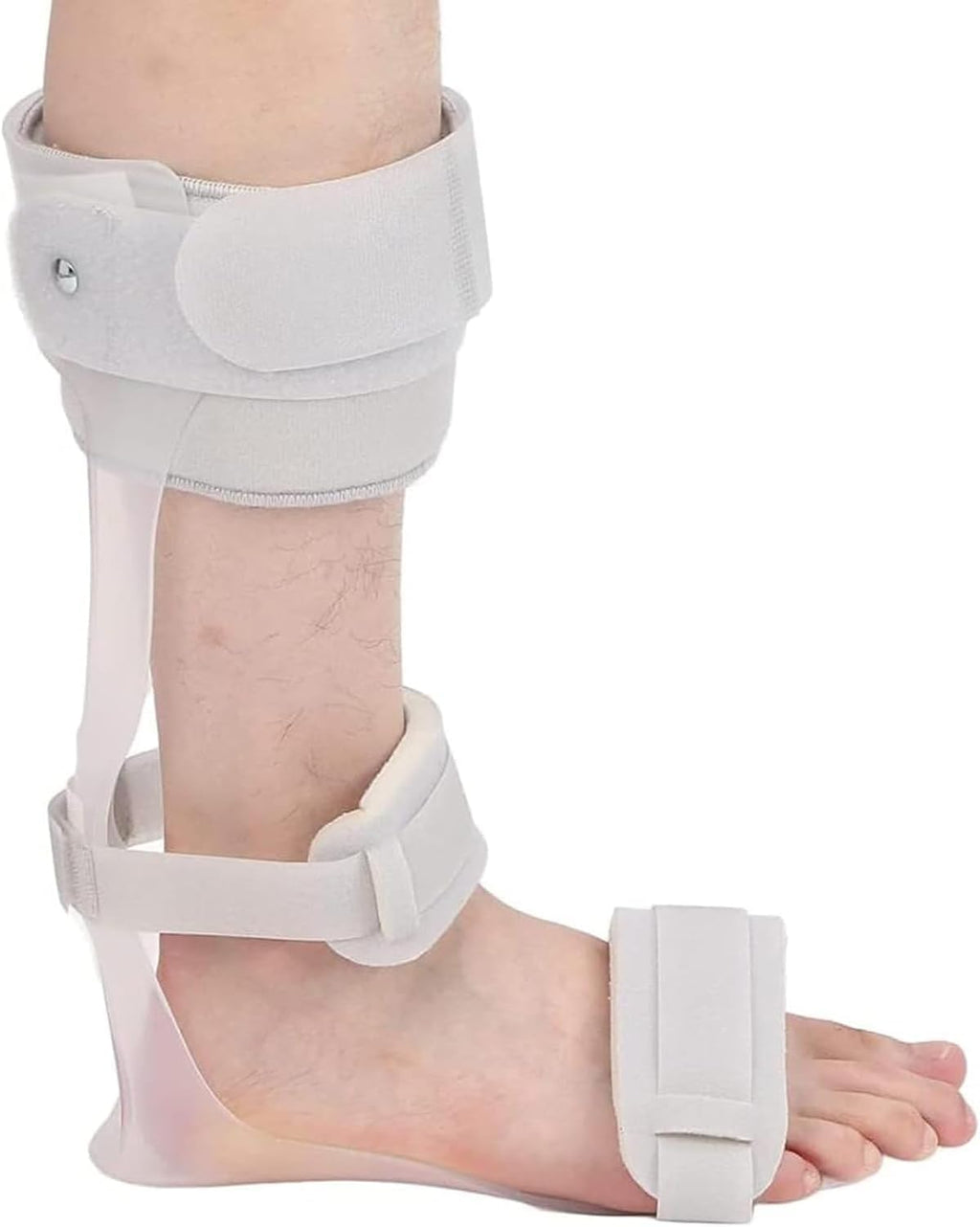 HUANGJUN Adjustable Drop Ankle Foot Orthosis Support, Foot Drop Postural Correction Brace, Foot Orthosis Fixation Foot Care Tool