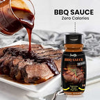 Sugar Free BBQ Sauce - Sugar Free barbecue sauce - Zero Calories and Fat Free, 11.1 FL OZ - No Sugar BBQ Sauce - Gluten Free, Low Sodium, Low Carb - ServiVita
