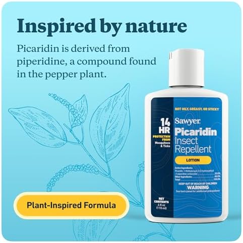 Sawyer Products SP564 Premium Insect Repellent with 20% Picaridin, Lotion, 4-Ounce
