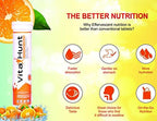 Vitamin C 1000 mg with Zinc- Antioxidants - Immune Support - 20 Effervescent Tablets - Orange Flavour